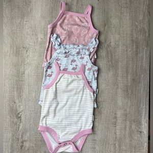 Baby Girl Tank Top Onesies 3-6 Months